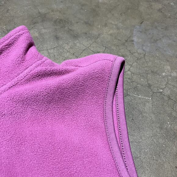 Vintage 10000 Ft Above Sea Level Pink Fleece Vest - Picture 2 of 3